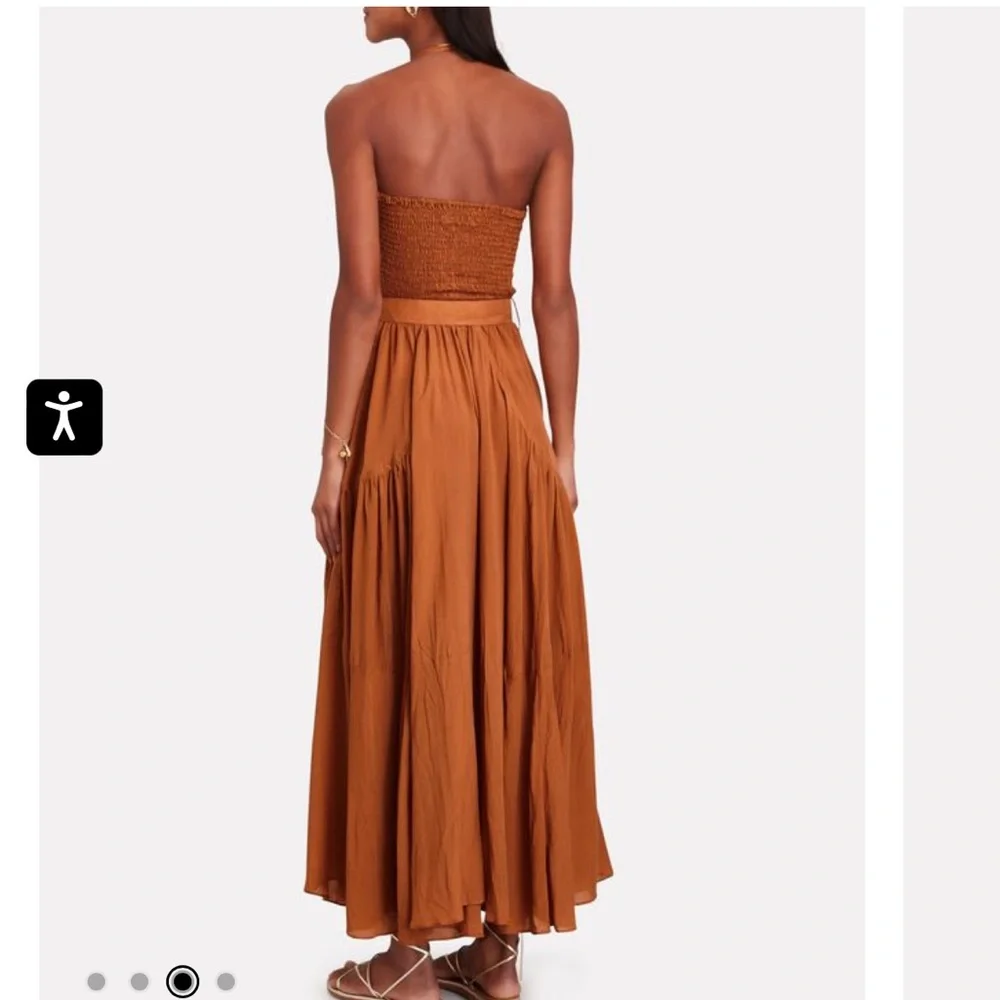 NWT SWF Belted Halter Maxi Dress Small - Picture 3 of 7